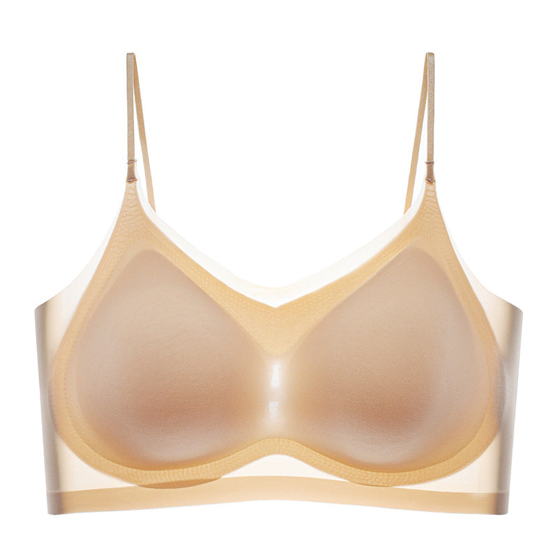 Reggiseno estivo senza cuciture in seta di ghiaccio