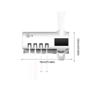 Portaspazzolino sterilizzante intelligente a raggi UV