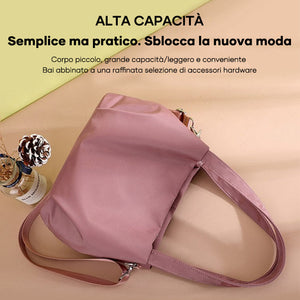 Borsa a tracolla in tela alla moda