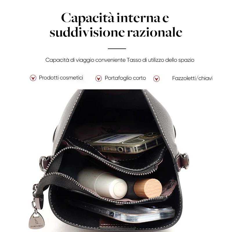 💗Borsa a tracolla in pelle PU per donna👜