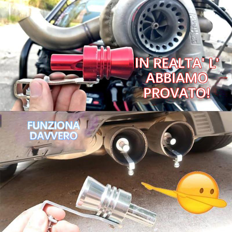 Tubo di scarico sovradimensionato Roar Maker (auto e moto)