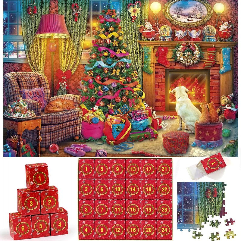 Calendario dell'Avvento 2023 Puzzle di Natale