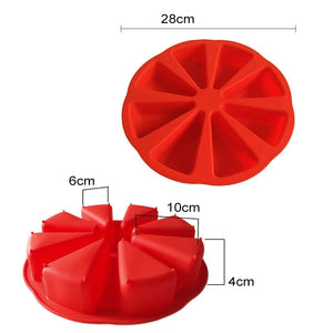 Stampo per torta triangolare in silicone antiaderente