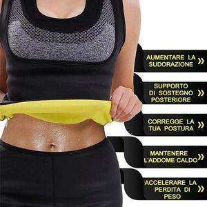 Gilet corsetto fitness