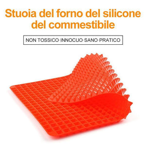 Tappetino da cucina in silicone con testurizzato antiaderente