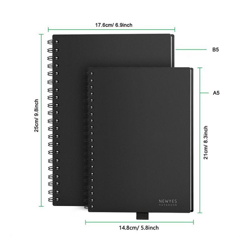 Taccuino riscrivibile intelligente - Uso illimitato di smart notebook