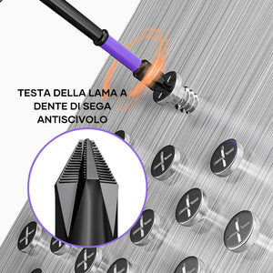 D1 Bit antiscivolo e antiurto con bit per cacciavite a croce