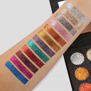 Palette di ombretti glitterati