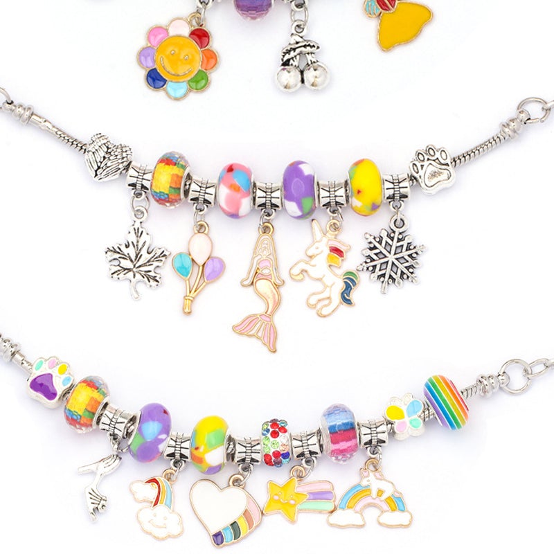 Set di braccialetti di cristallo fai-da-te