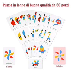 Giocattolo educativo - Puzzle di forma