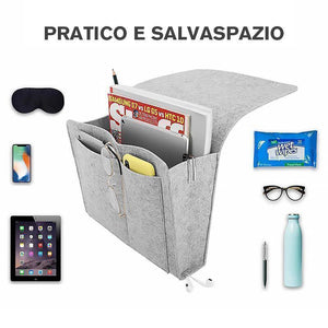 Borsa in Feltro Portaoggetti da Letto/Sofà