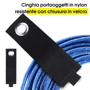 Cinturino in nylon con velcro