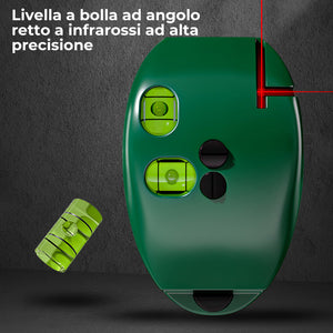 Righello laser elettronico lineare in miniatura a 90 gradi