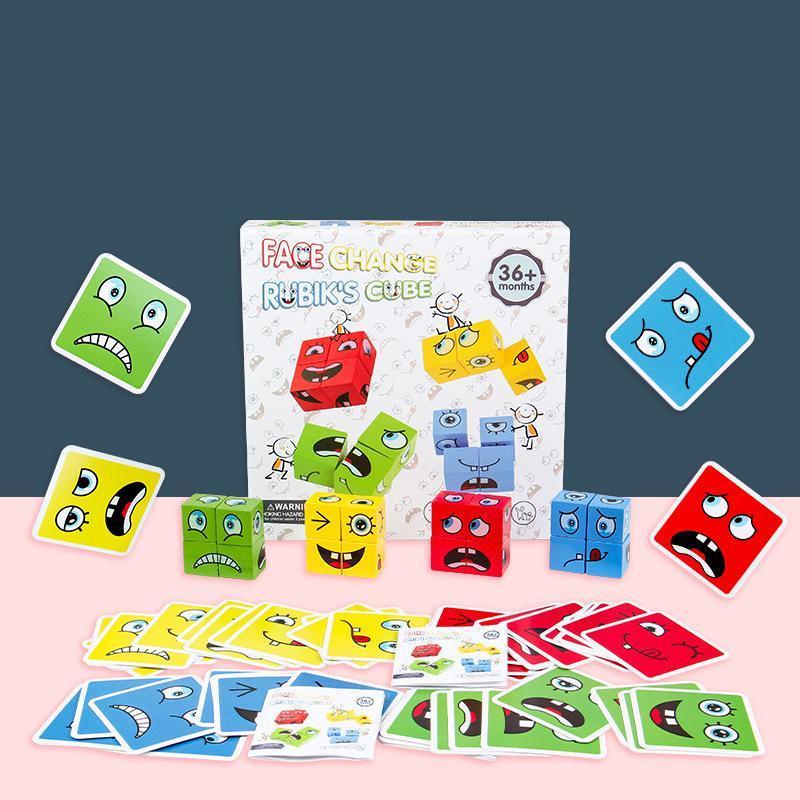 Cubi da costruzione puzzle