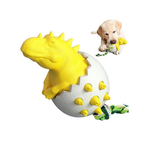 Giocattoli da masticare per cani con uova di dinosauro