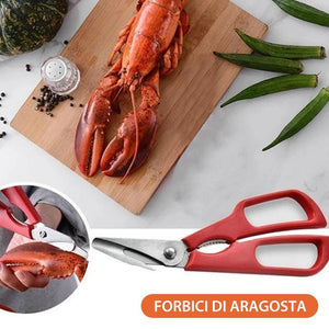 Forbici di Pesce Aragosta Granchio