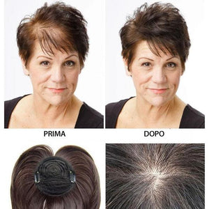 Topper Clip in Toupee Invisibile