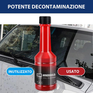 Detergente per parabrezza auto