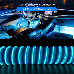 Luce d'atmosfera a LED 4 in 1 per auto