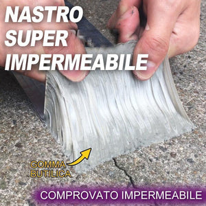 Nastro super impermeabile, gomma butilica