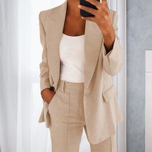 Blazer A Maniche Lunghe Da Donna