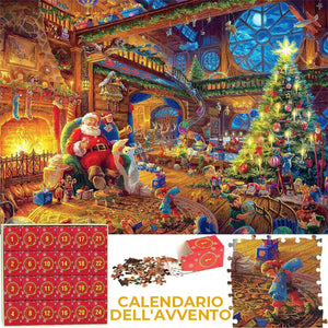 Calendario dell'Avvento 2023 Puzzle di Natale