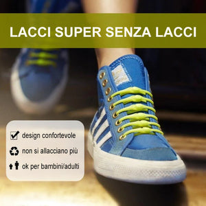 Lacci super elastici senza lacci (12 pezzi)