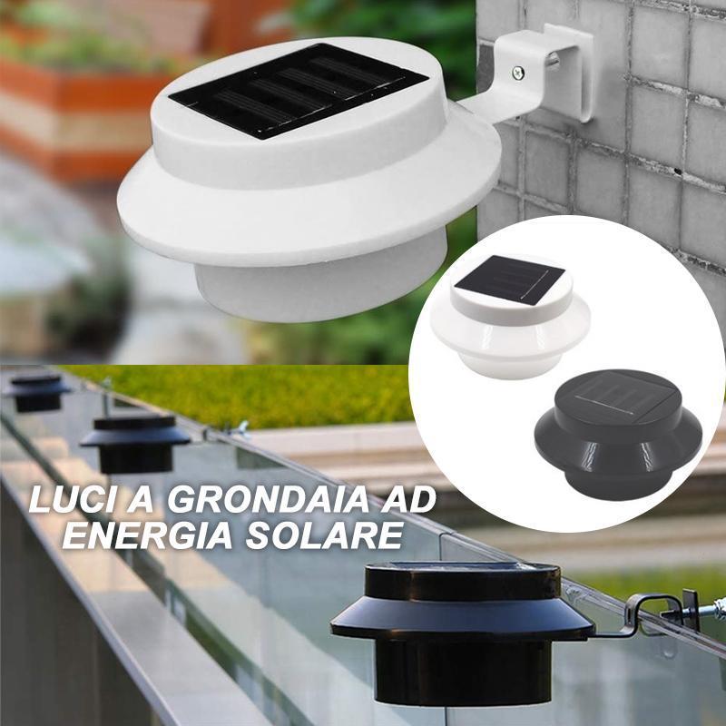 Luci A Grondaia Ad Energia Solare