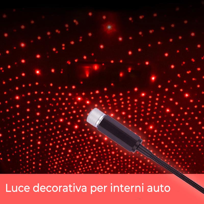 Coperta per auto e casa Romantica luce notturna USB