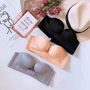 Reggiseno con fibbia anteriore senza spalline