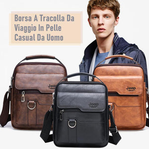 Borsa A Tracolla Casual Da Uomo