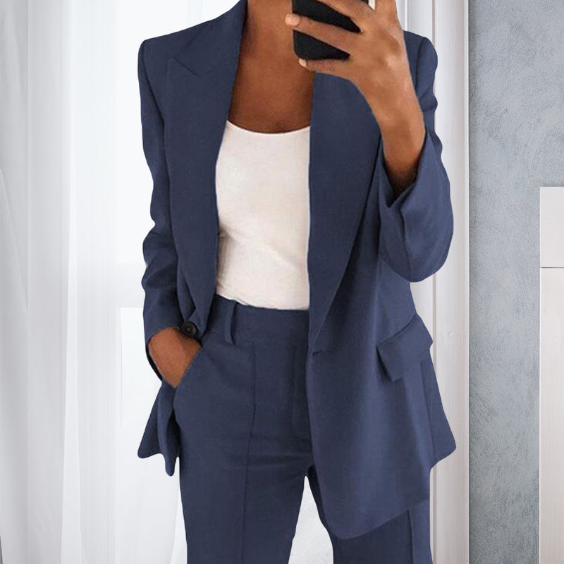 Blazer A Maniche Lunghe Da Donna