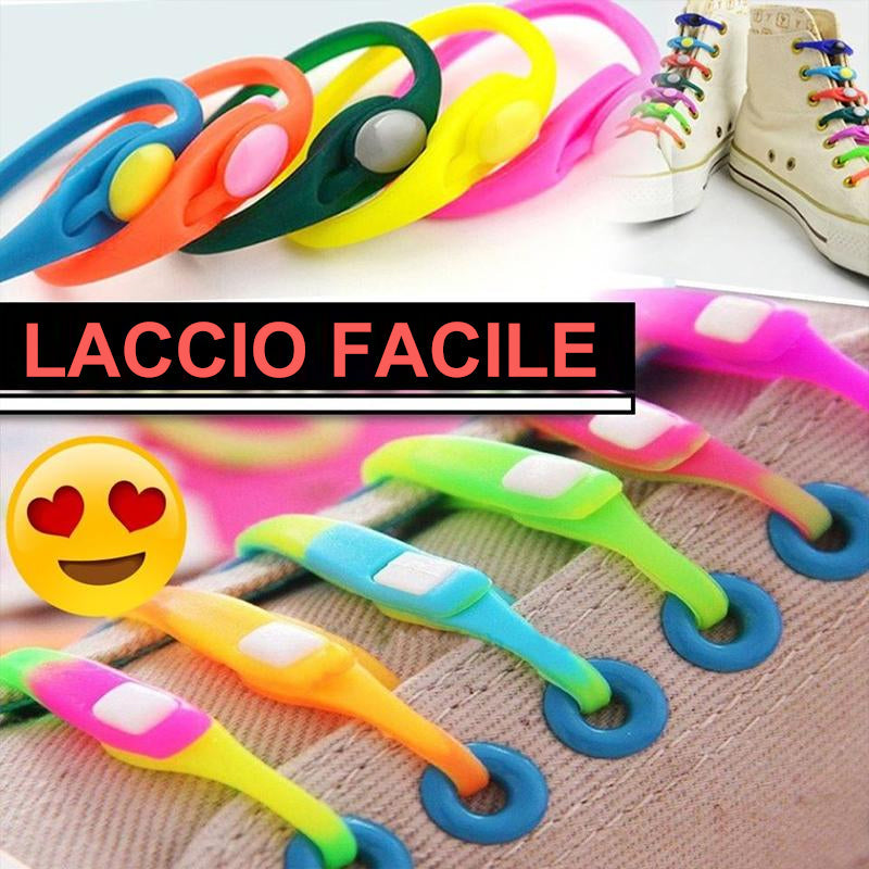 Lacci super elastici senza lacci (12 pezzi)