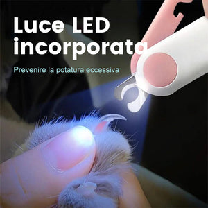 Tagliaunghie LED per animali domestici