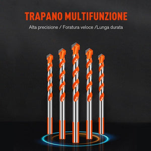 Testa di Trapano a Spirale Multifunzione(5PZ)