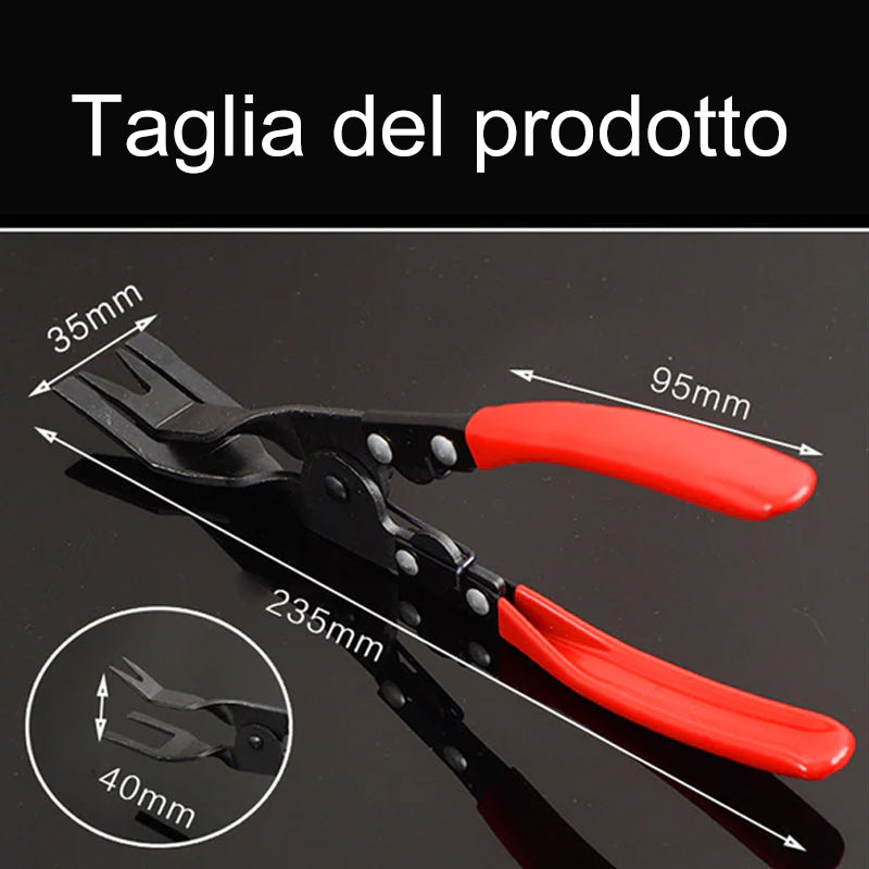 Pinze per rivetti in plastica