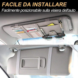 ORGANIZZATORE PER VISIERA SOLE ALL-IN-ONE