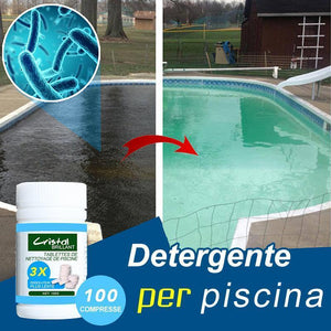 Compresse per la pulizia della piscina (100 pz)