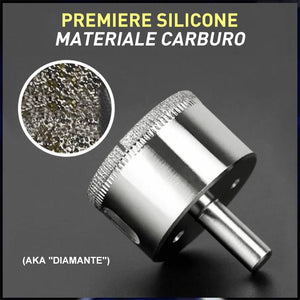 Set di punte per trapano diamantate 15pz