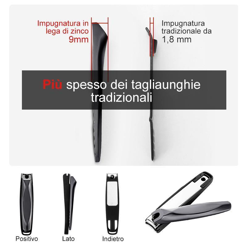 Tagliaunghie antispruzzo