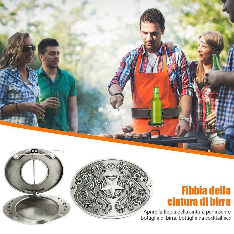 Fibbia della cintura di birra