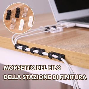 Morsetto del filo della stazione di finitura