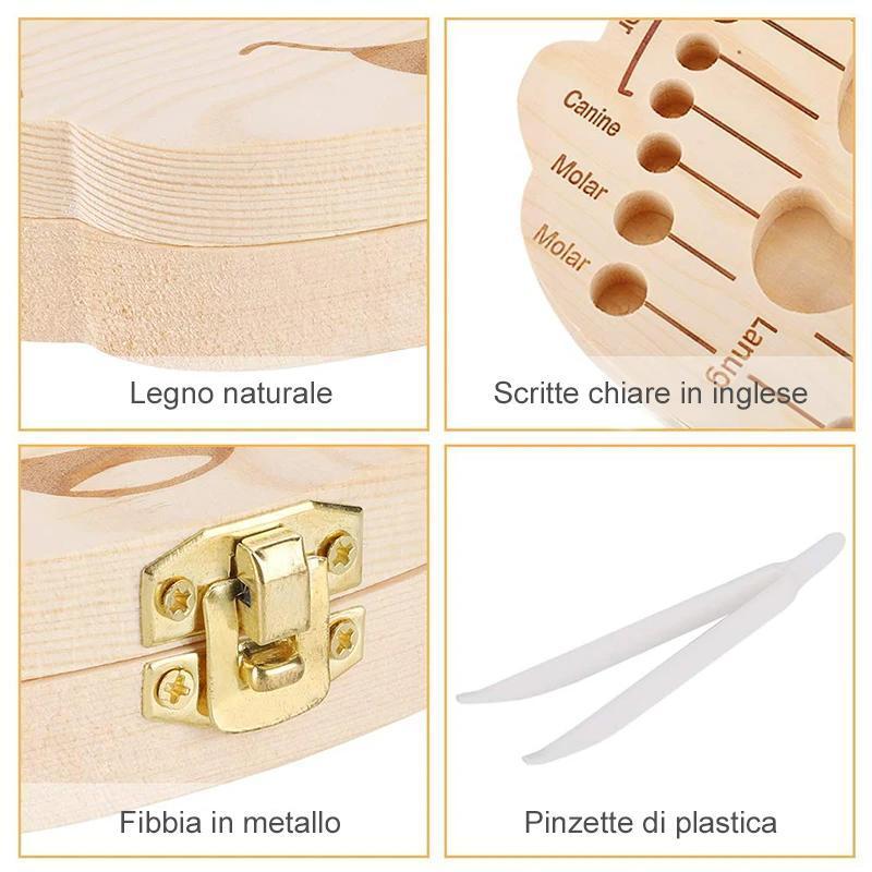 Scatola Per Conservare I Denti Da Latte