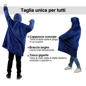 Coperte indossabili ultra morbide in pile