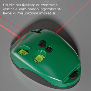 Righello laser elettronico lineare in miniatura a 90 gradi