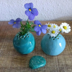 Vaso fatto a mano in resina Fiore Pietra Decorazioni per la tavola