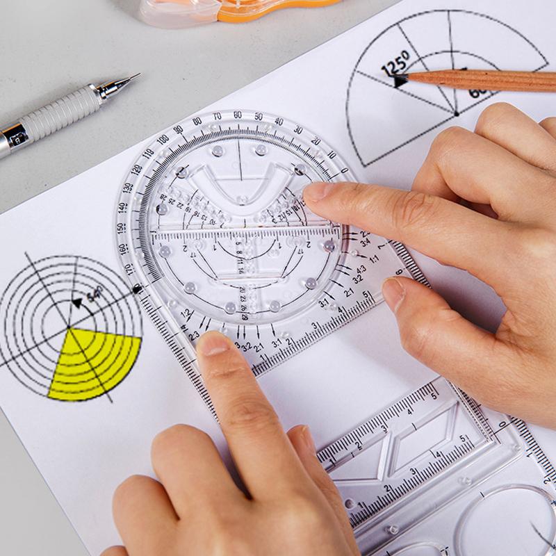 Righello geometrico multifunzionale