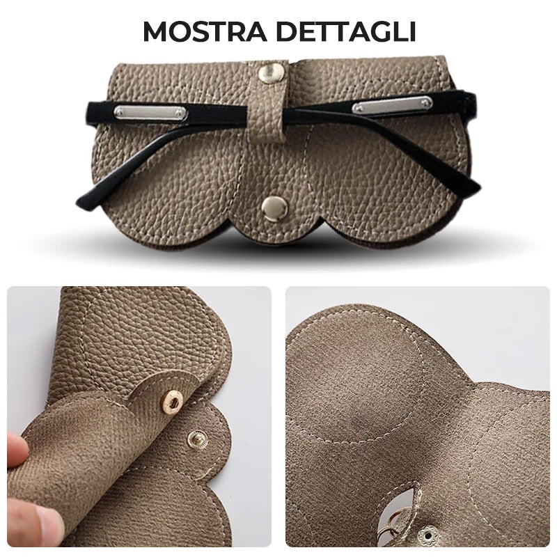 Custodia per occhiali da sole alla moda