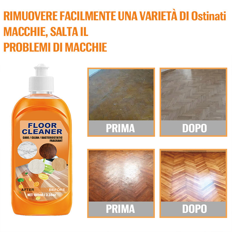 Potente detergente per pavimenti