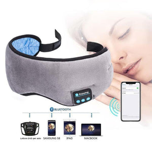 Maschera per dormire con auricolare bluetooth